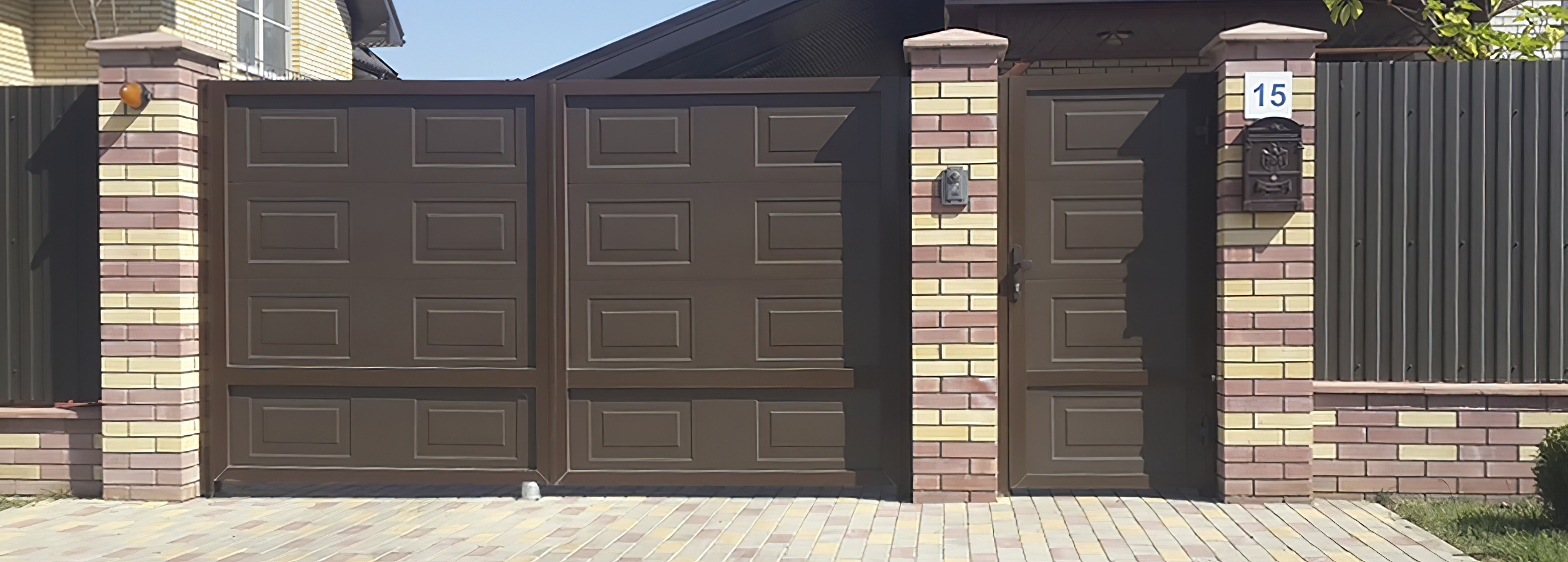 Распашные ворота в Зеленокумске под ключ