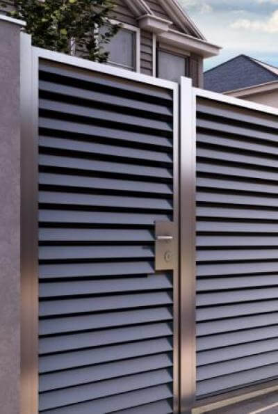 ворота с калиткой