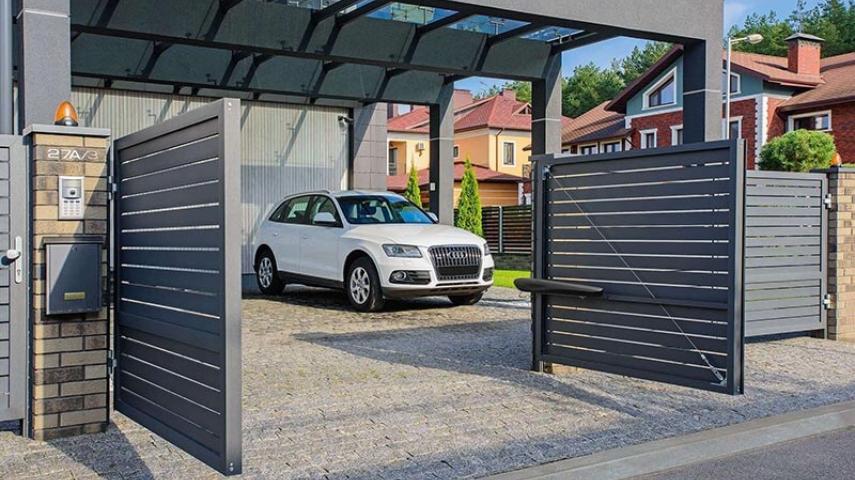 Для распашных ворот в Зеленокумске